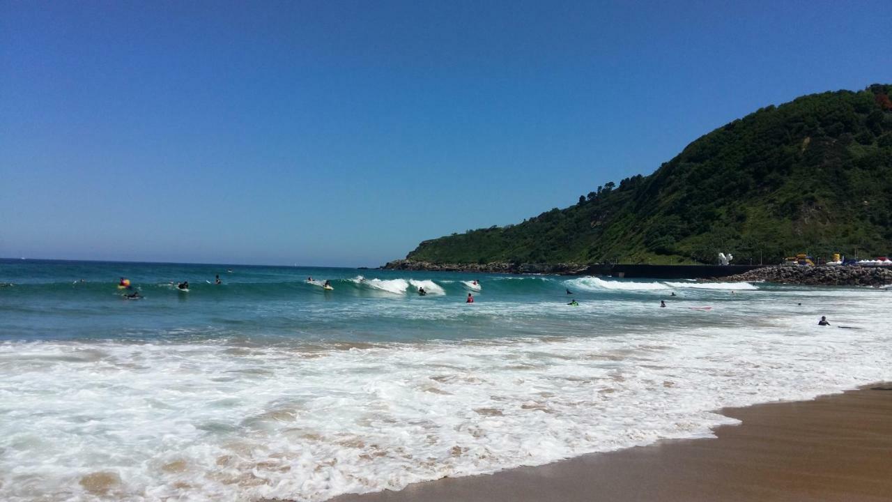 Ondarreta Beach Apartment Con Parking Free Y Aire Acondicionado San Sebastian Exterior photo